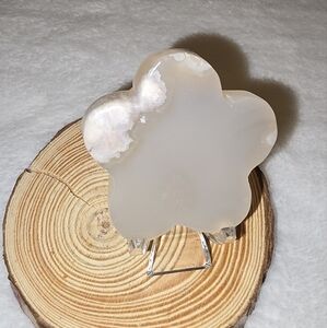 Flower Agate Crystal flower carving
